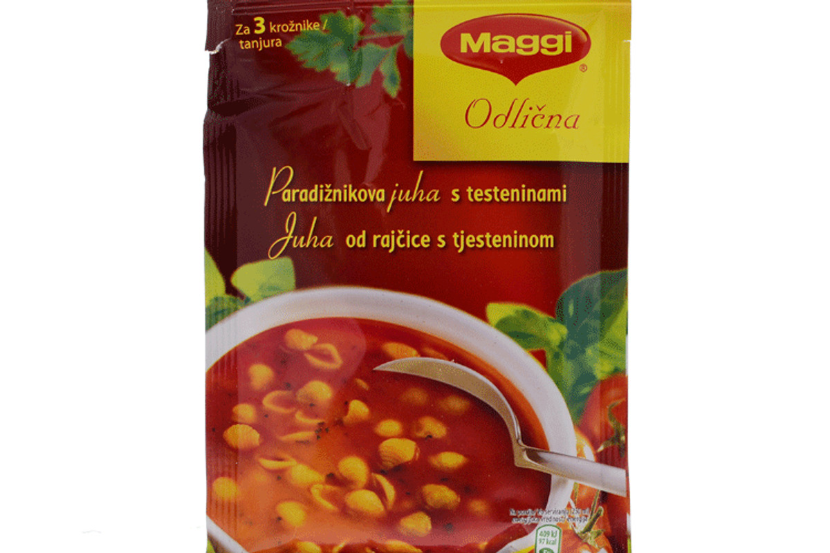 Juha krem rajčica i tjestenina 84g Maggi Žena hr