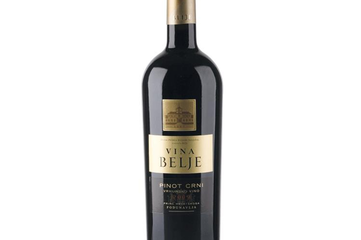 Vina Belje vrhunsko vino pinot crni 0 75l Žena hr