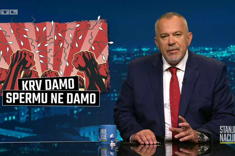 Krv Damo Ali Ni Kapi Sperme Ne Damo Ni Uti Nacija Nam Odumire Ali