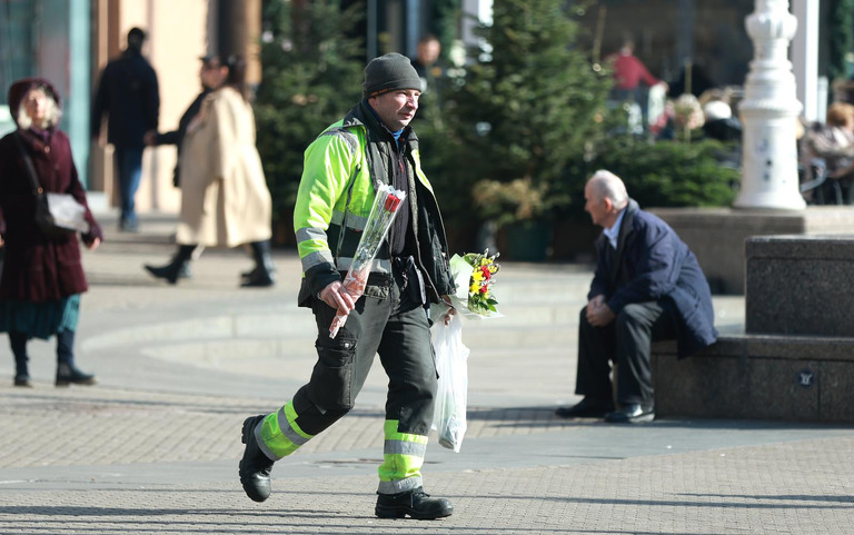 Zagreb je od jutra u znaku Valentinova Radnik Čistoće nakon smjene