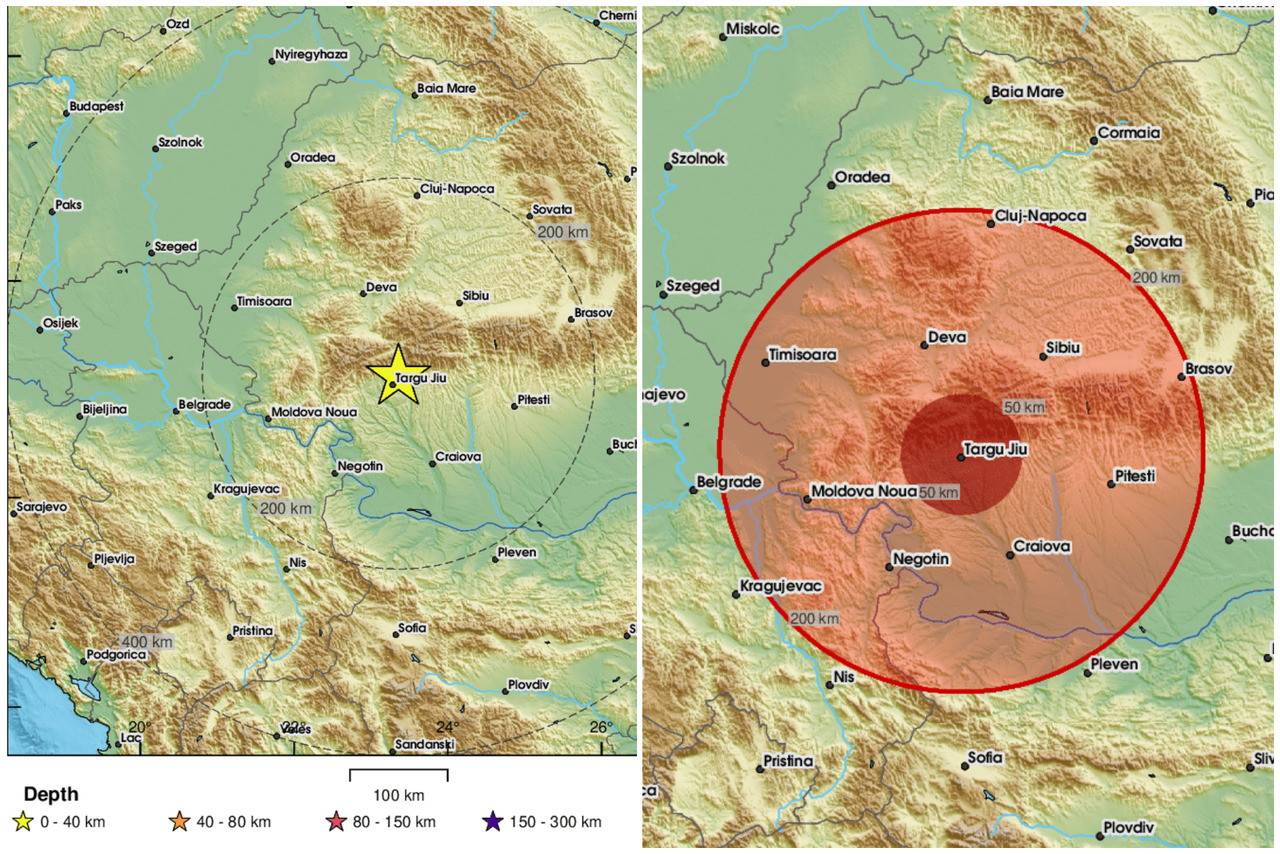 Jak potres pogodio Rumunjsku Tresli su mi se krevet i namještaj Net hr