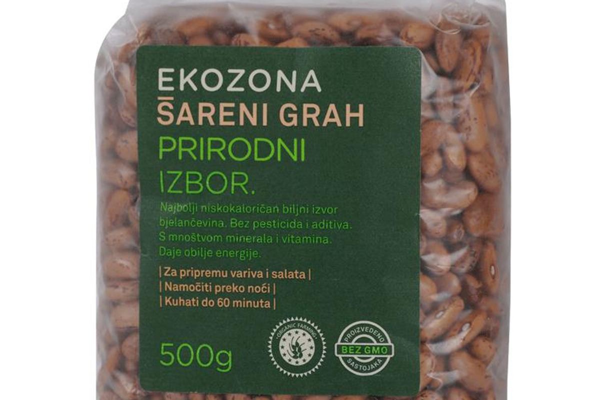 Grah šareni 500 g Ekozona Žena hr