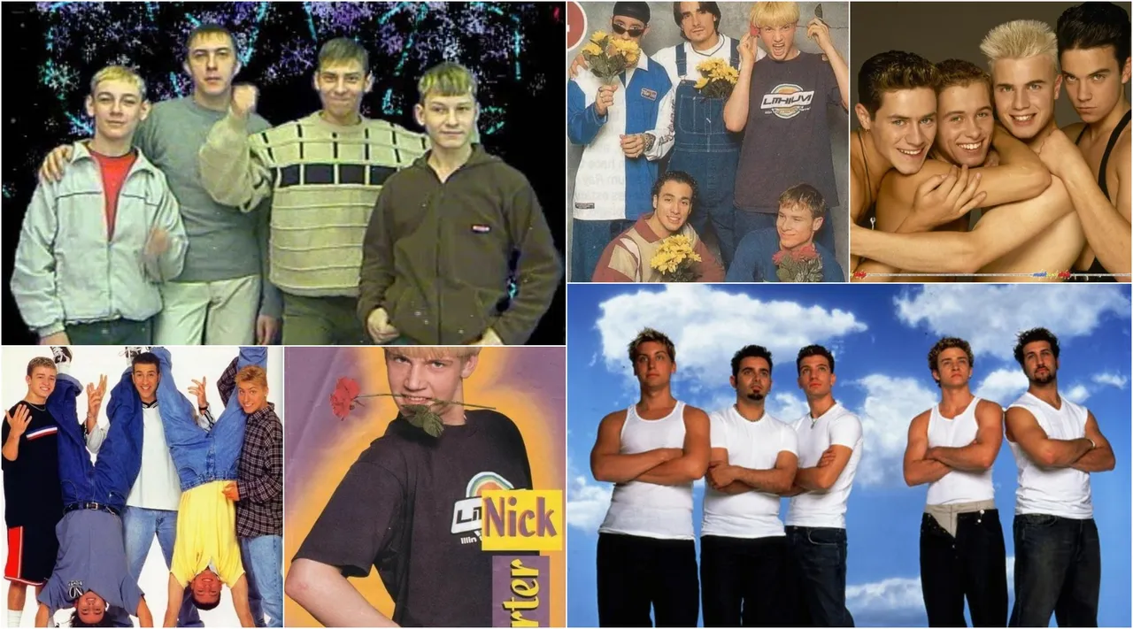 Povratak u '90: Otrcane fotografije s albuma boy bendova toliko su loše da su toliko dobre