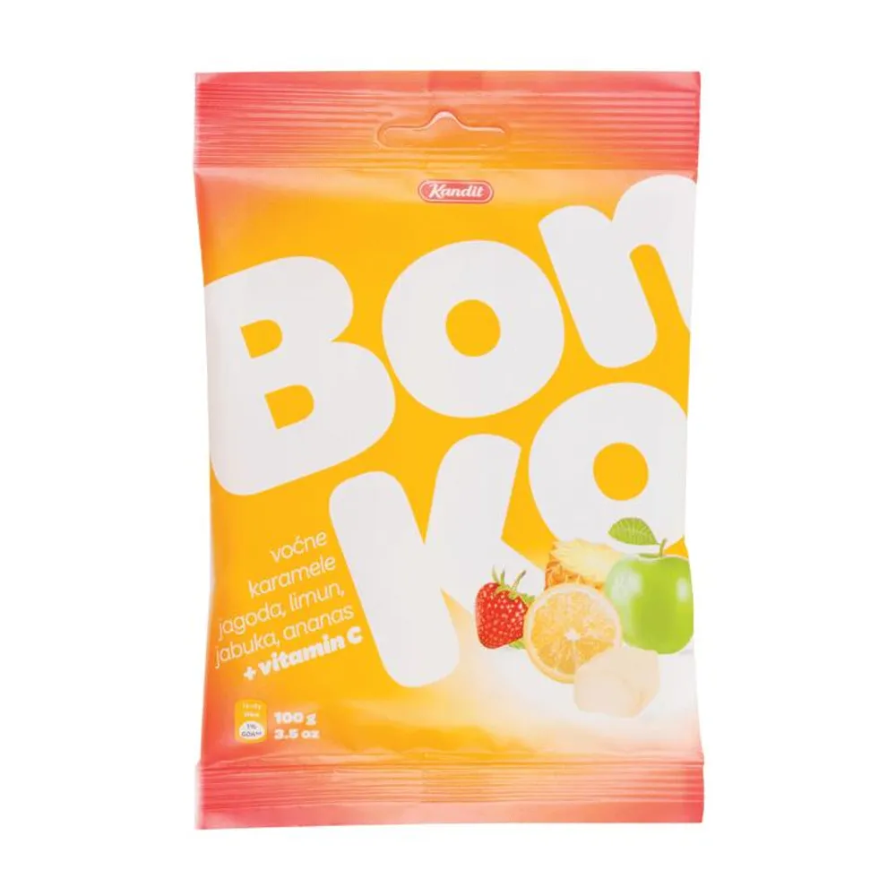 Bomboni Bonko voćne karamele 100g Kandit