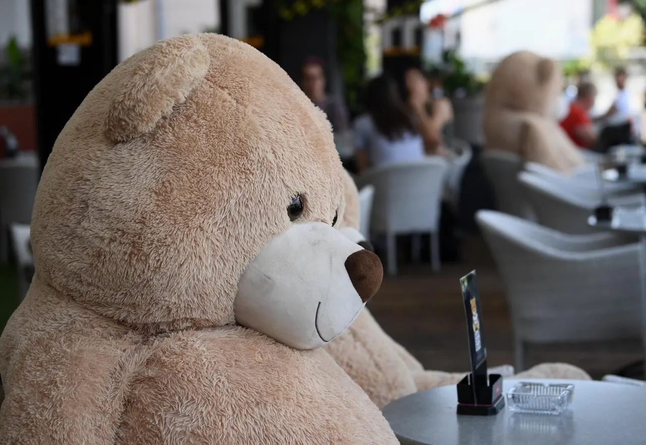 Zagreb: Uz pomoć plišanog medvjeda lakše je održavati socijalnu distancu