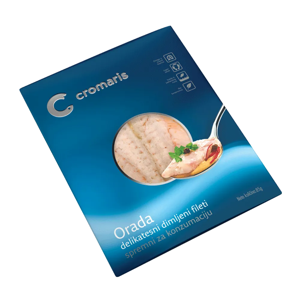 Orada dimljena filet 85 g Cromaris