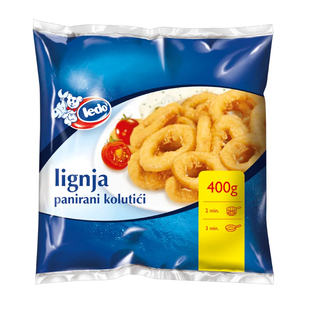 Lignja panirani kolutići 400 g Ledo