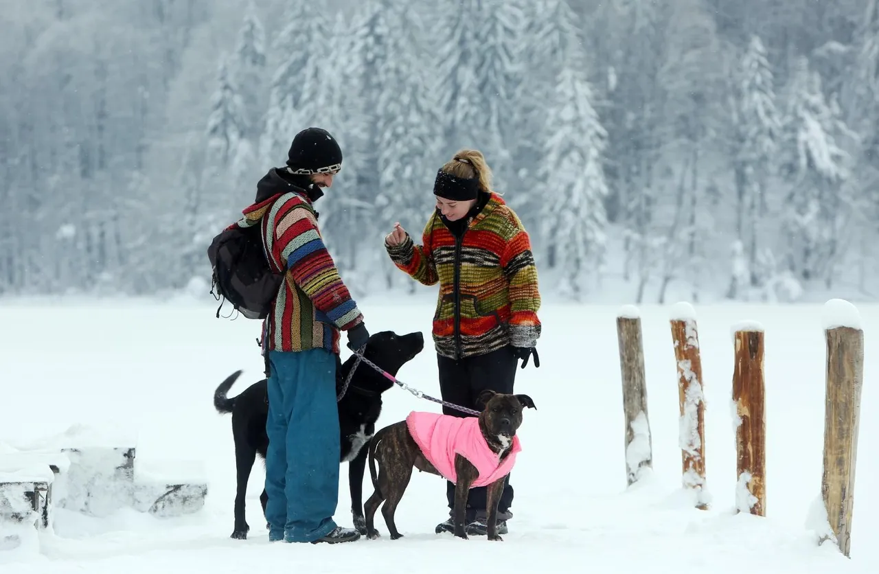 Gotovo 1,5 m snijega i temperatura od -10 ℃ stvaraju prekrasnu zimsku idilu na Plitvicama