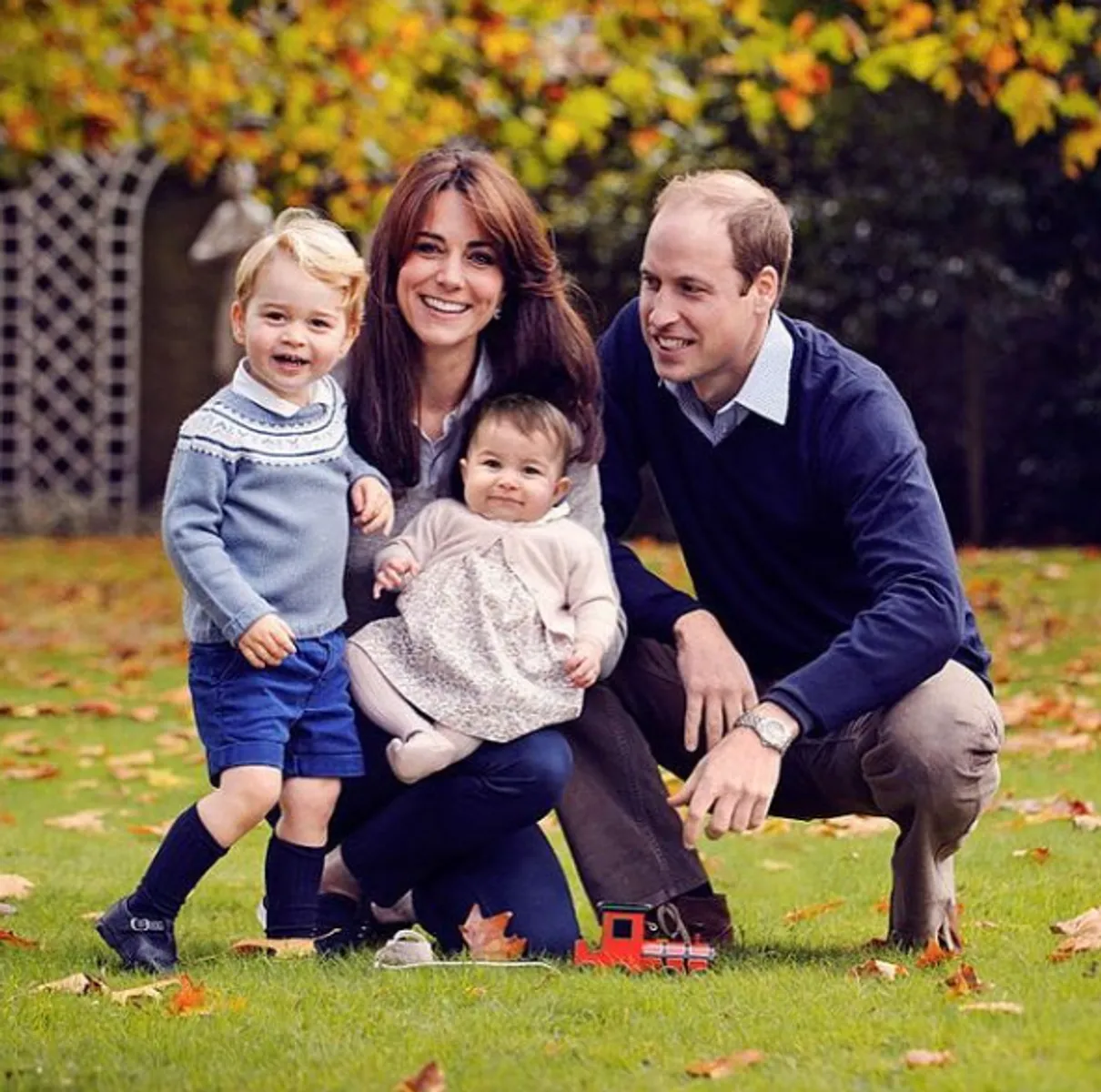 Božićna čestitka vojvode i vojvotkinje od Cambridgea 2015. godine