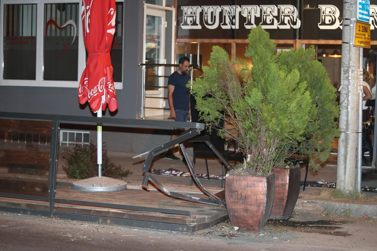 Automobilom se zaletio u terasu kafića u Krapinskoj ulici u Zagrebu