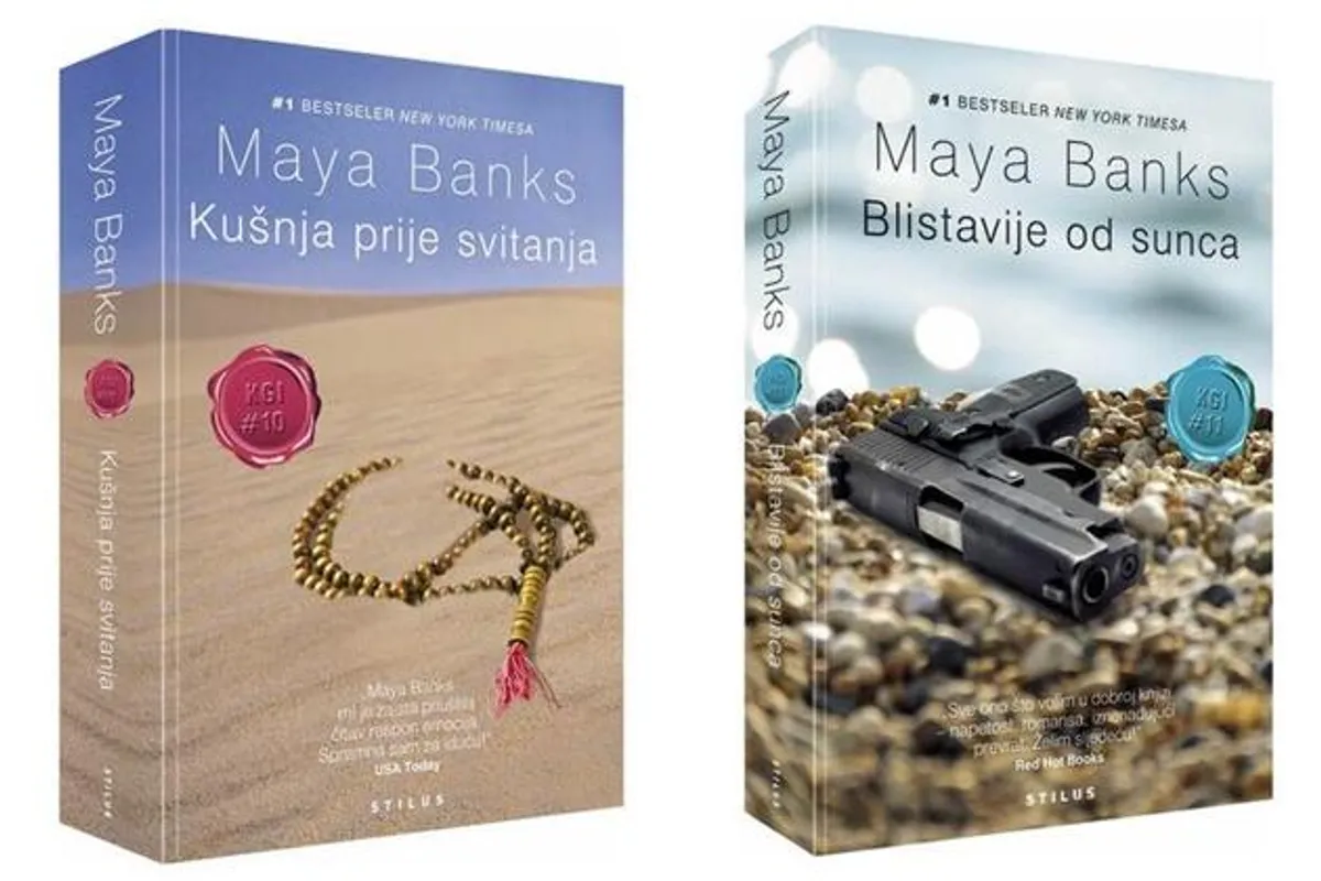 Knjige tjedna: Kušnja prije svitanja/Blistavije od sunca – Maya Banks