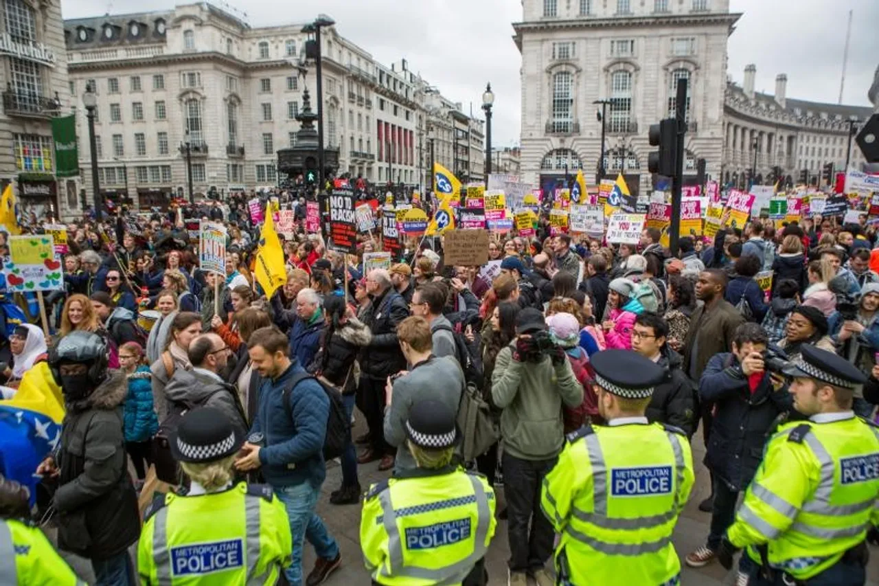 Građani Londona sudjelovali u maršu protiv rasizma