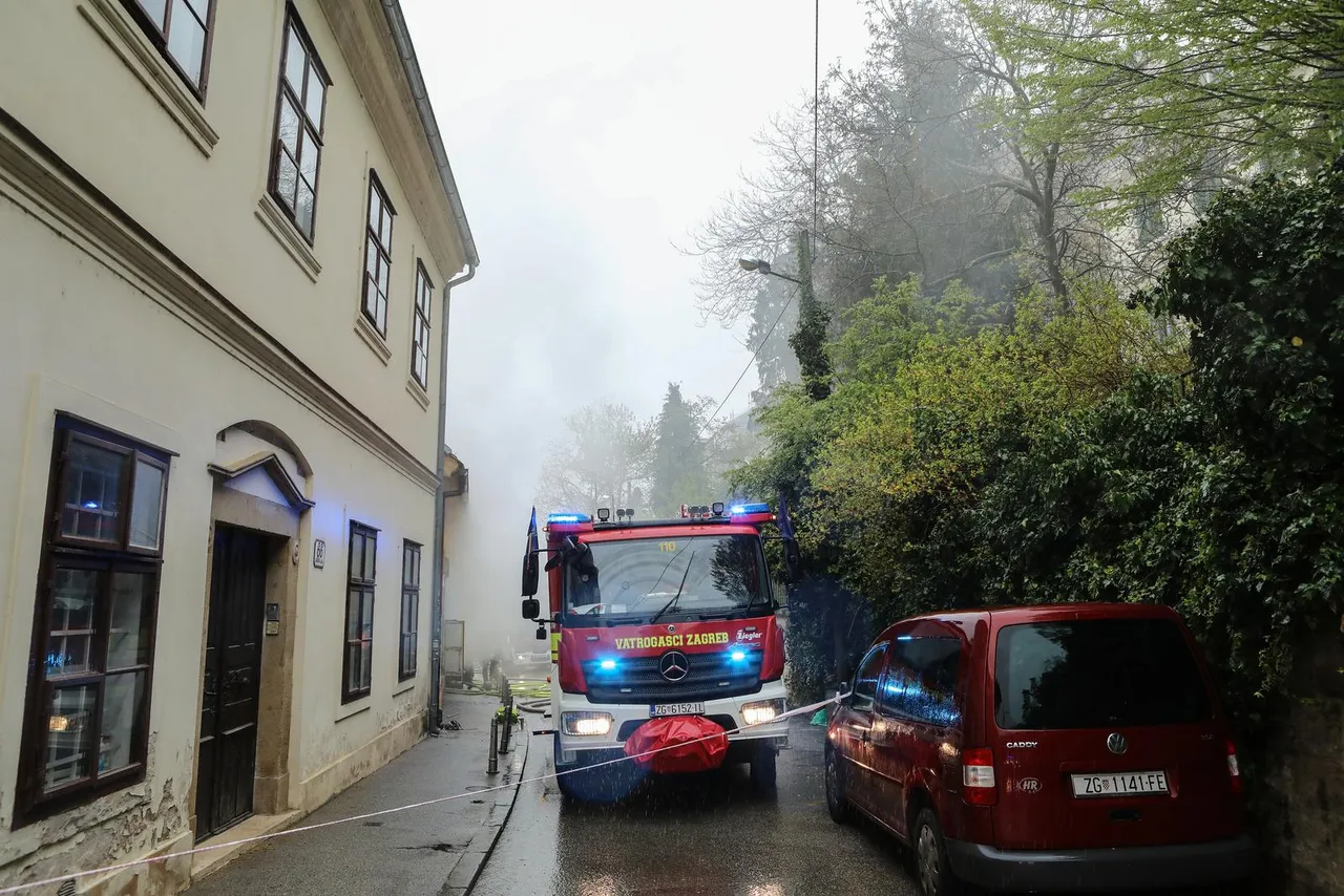  Zagreb: U Radićevoj ulici izbio požar 