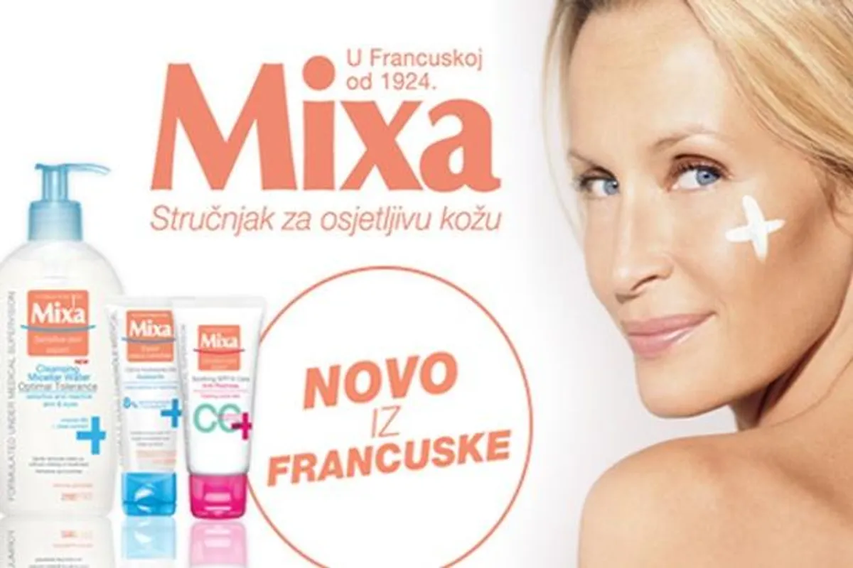 Mixa - stručnjak za osjetljivu kožu iz Francuske