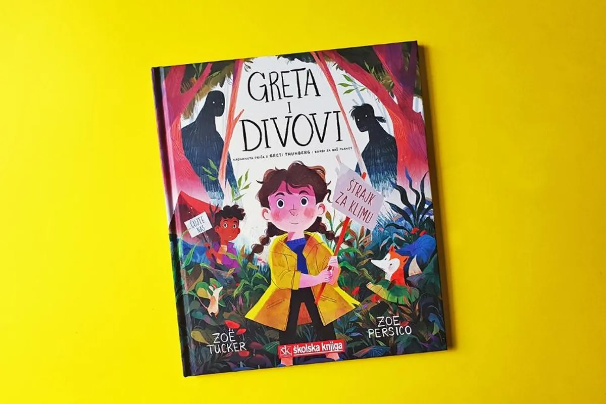 'Greta i divovi': Izašla slikovnica nadahnuta životom djevojčice Grete Thunberg