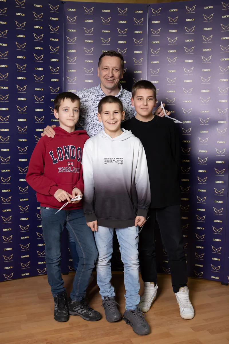 Tomislav Jelinčić sa sinovima