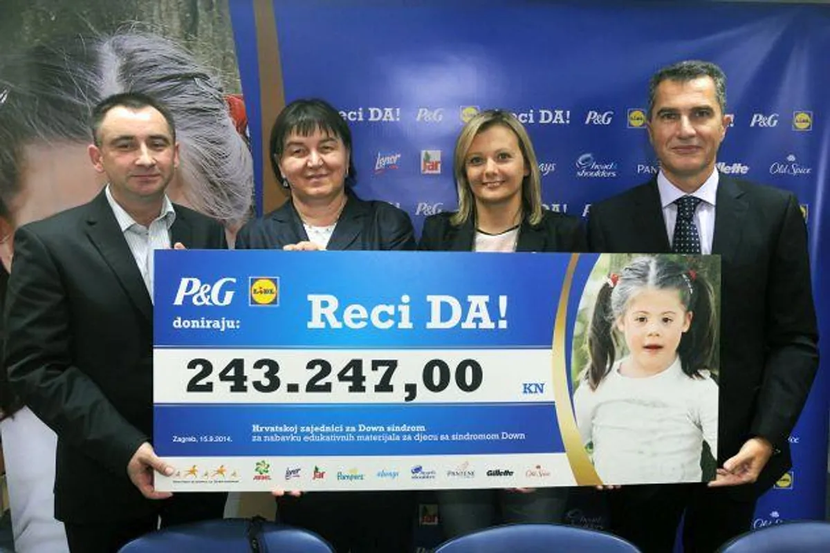 Donacija u iznosu od četvrt milijuna kuna za edukaciju djece sa sindromom Down
