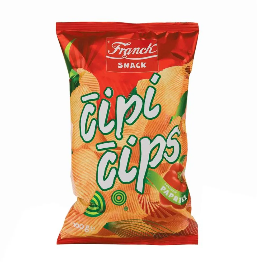 Čipi čips s paprikom 100 g - Franck