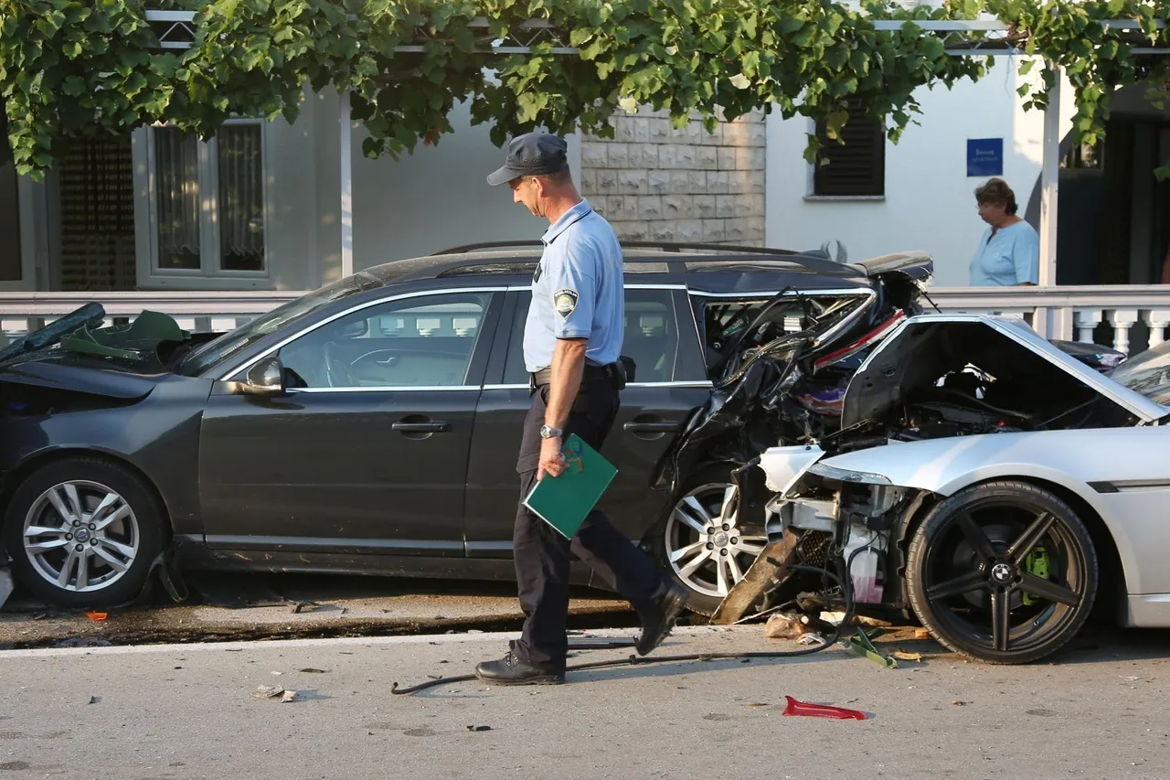 Lančani sudar kod Vodica