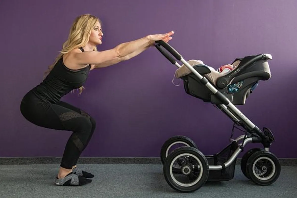 Super za mame: kružni trening s dječjim kolicima