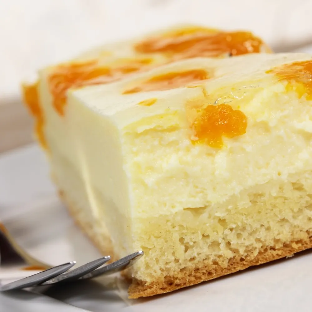 Cheesecake kocke s mandarinama - kao stvorene za jesen