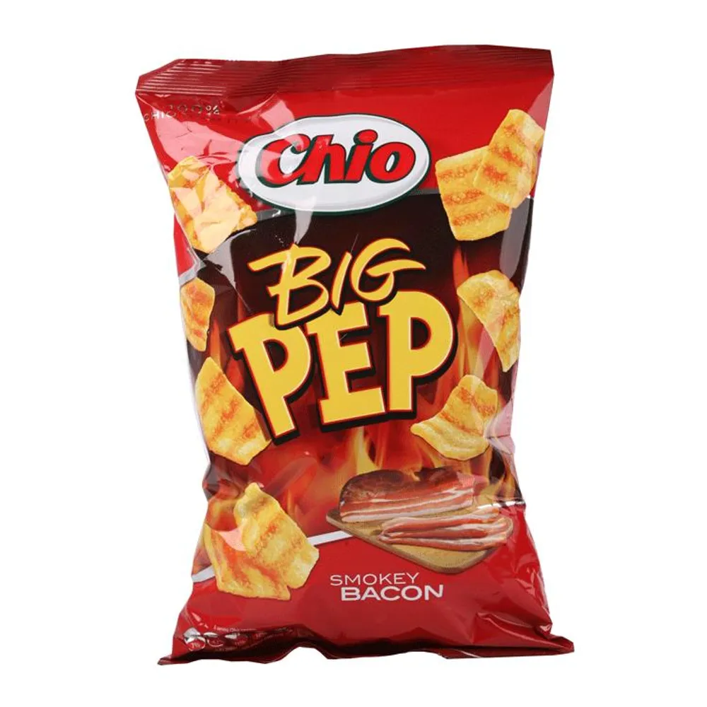 Čips Chio big pepper bacon 65 g