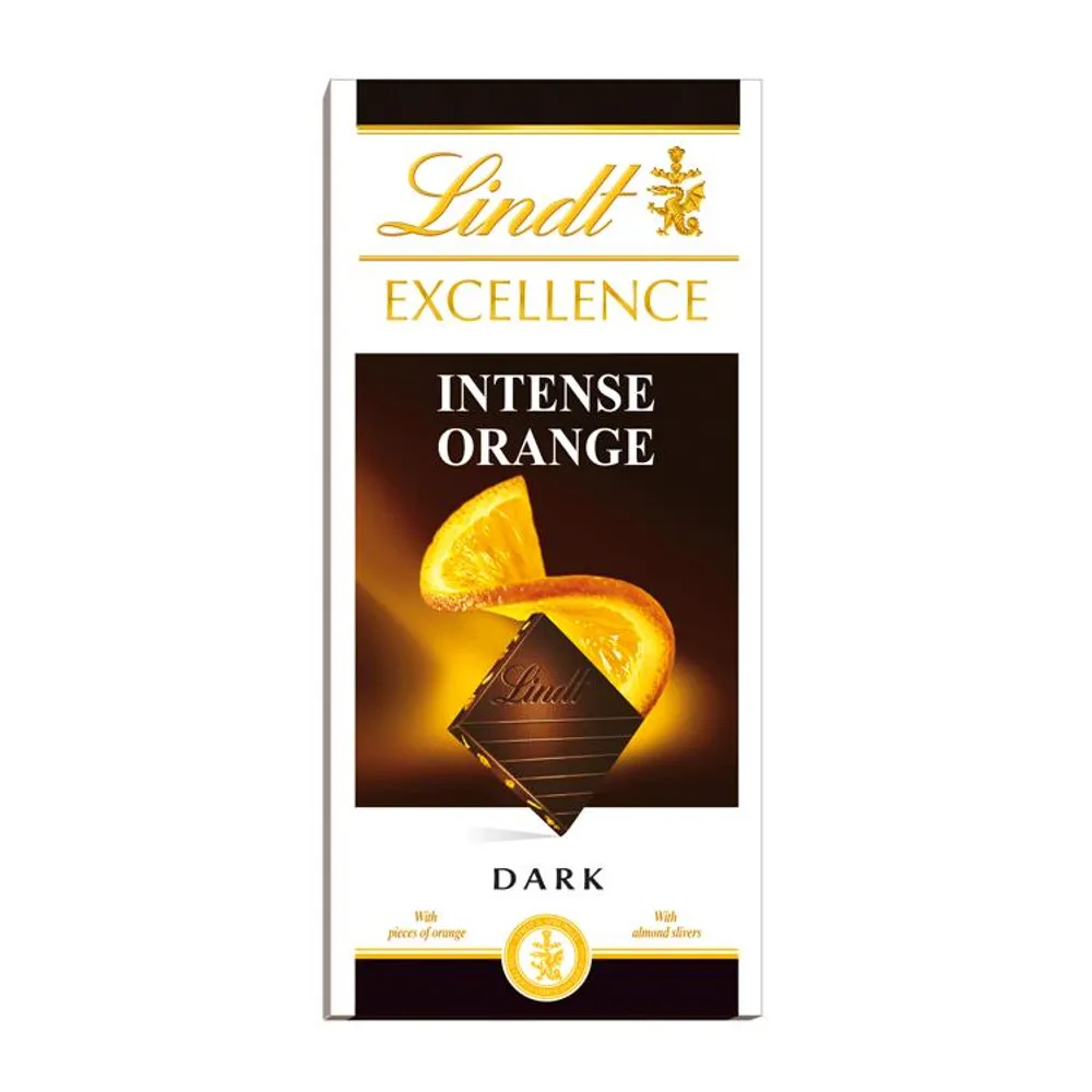 Čok Lindt Excellence Dark Orange 100 g