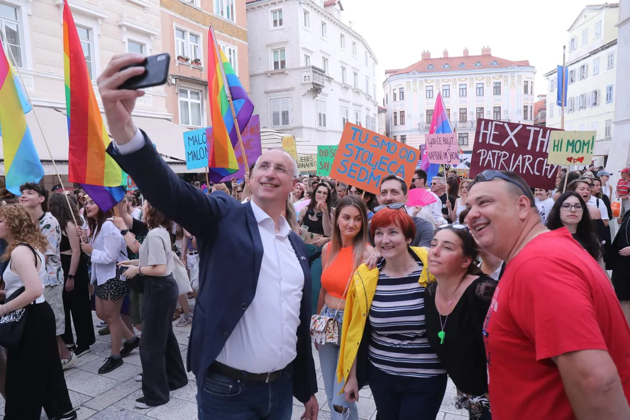 Ivica Puljak na Split Prideu