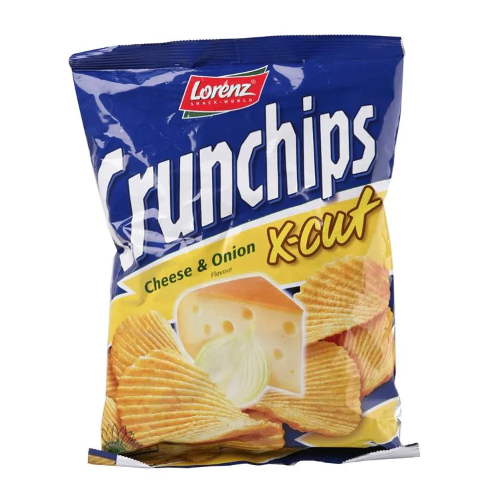 Crunchips X Cut s okusom sira i luka 150 g