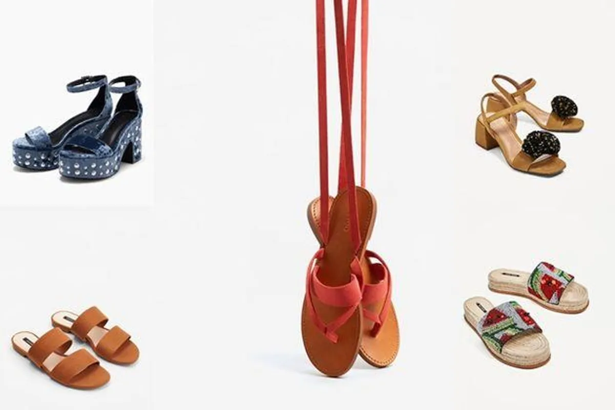 Najljepši modeli sandala i natikača iz ponude popularnih high street brendova