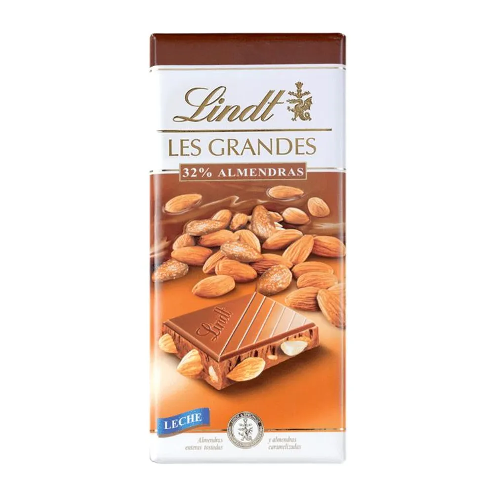 Čokolada Les Grandes badem mliječna 150 g Lindt