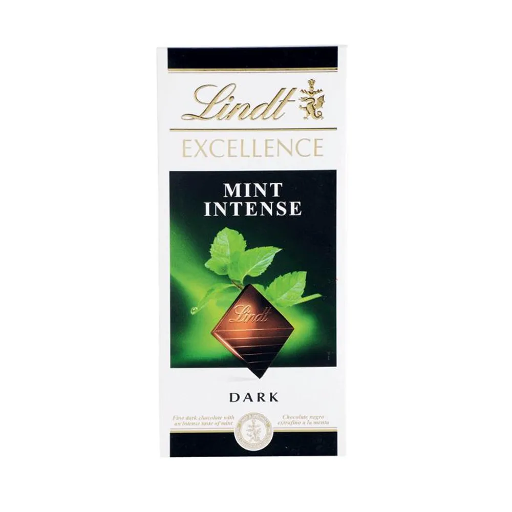 Čokolada Lindt Excellance mint intense 100 g