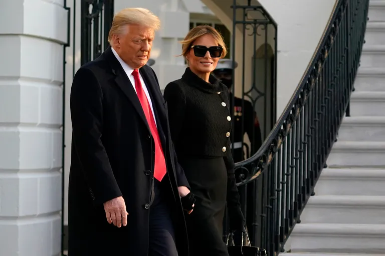 Donald i Melania Trump, Bijela kuća