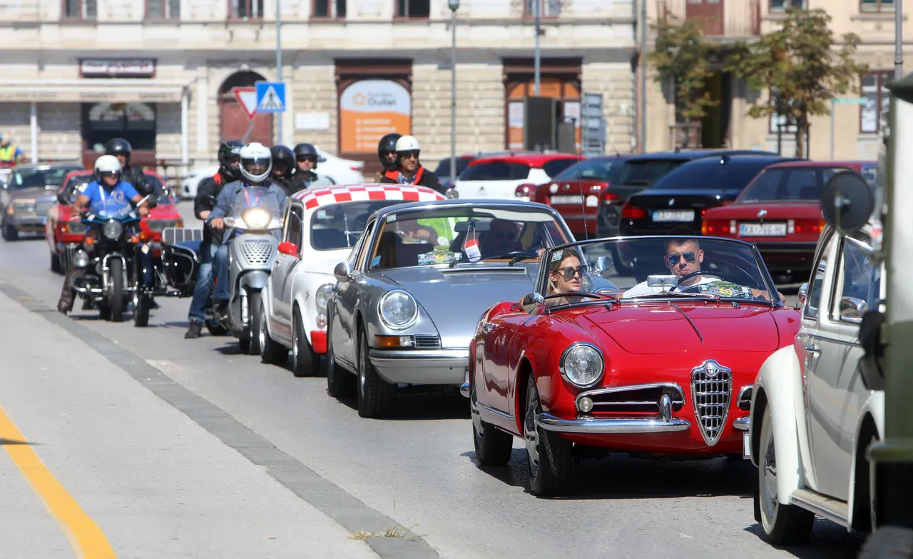 U organizaciji Olditimer kluba Zagreb održan 35. Zagrebački oldtimer rally