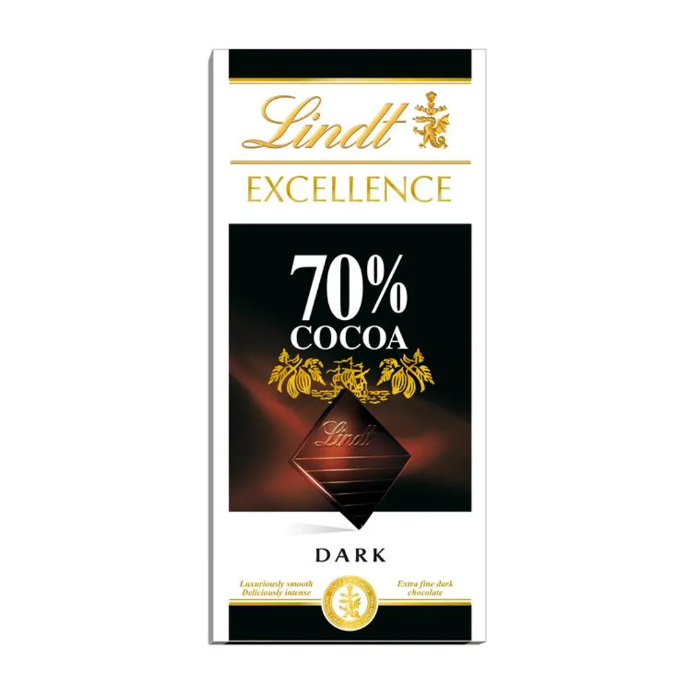 Čokolada Lindt Excellence 70% 100 g