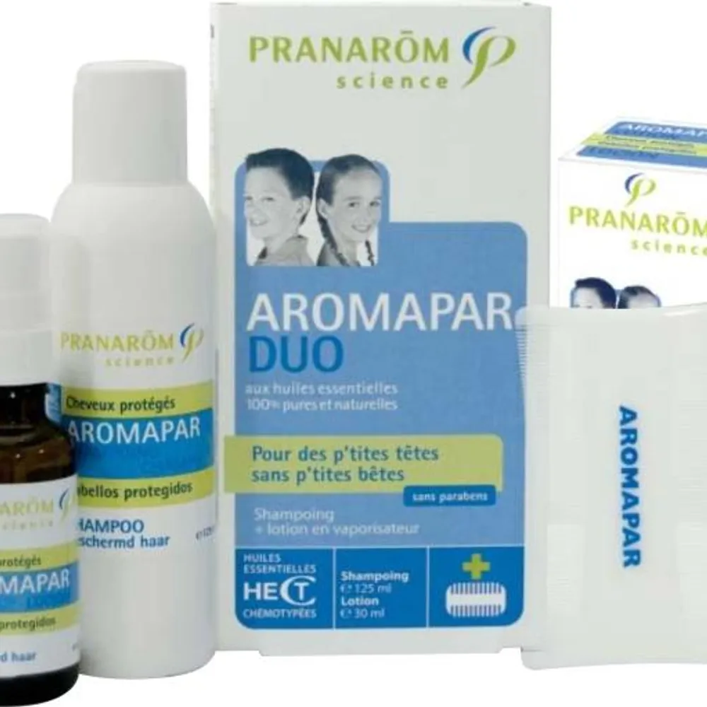 Pranarom Aromapar set, šampon i češalj