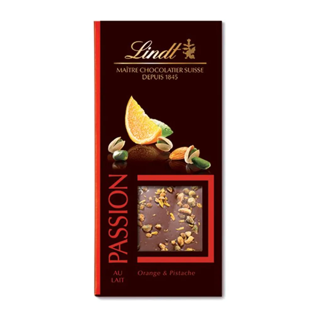 Čokolada Passion naranča i pistacije 97 g Lindt