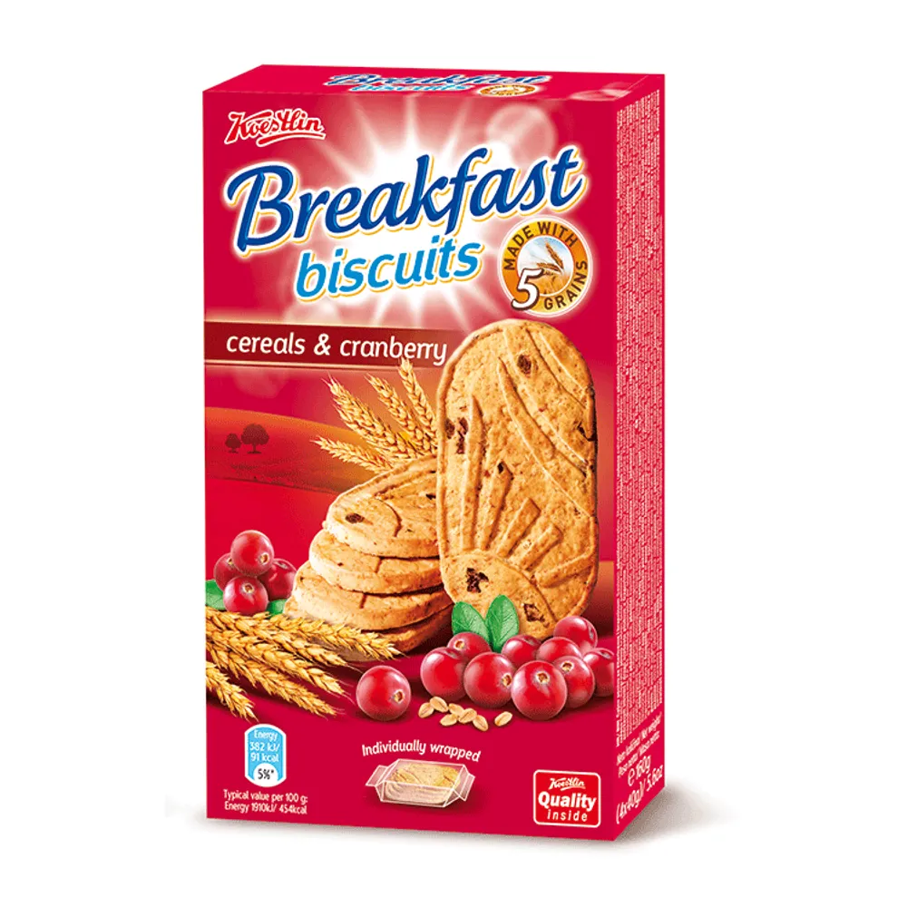 Keks Breakfast cereals/cranberry 160g