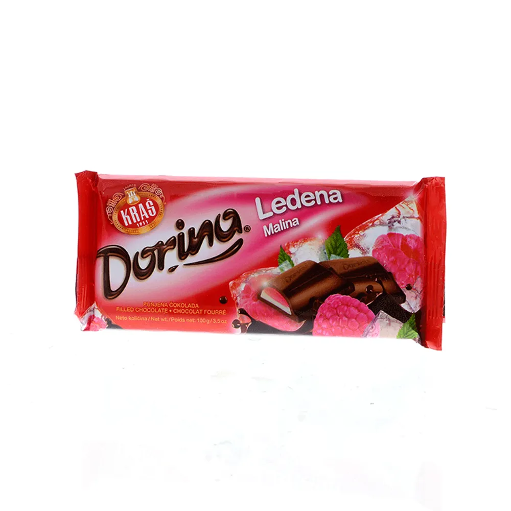 Čokolada Dorina ledena malina 100g