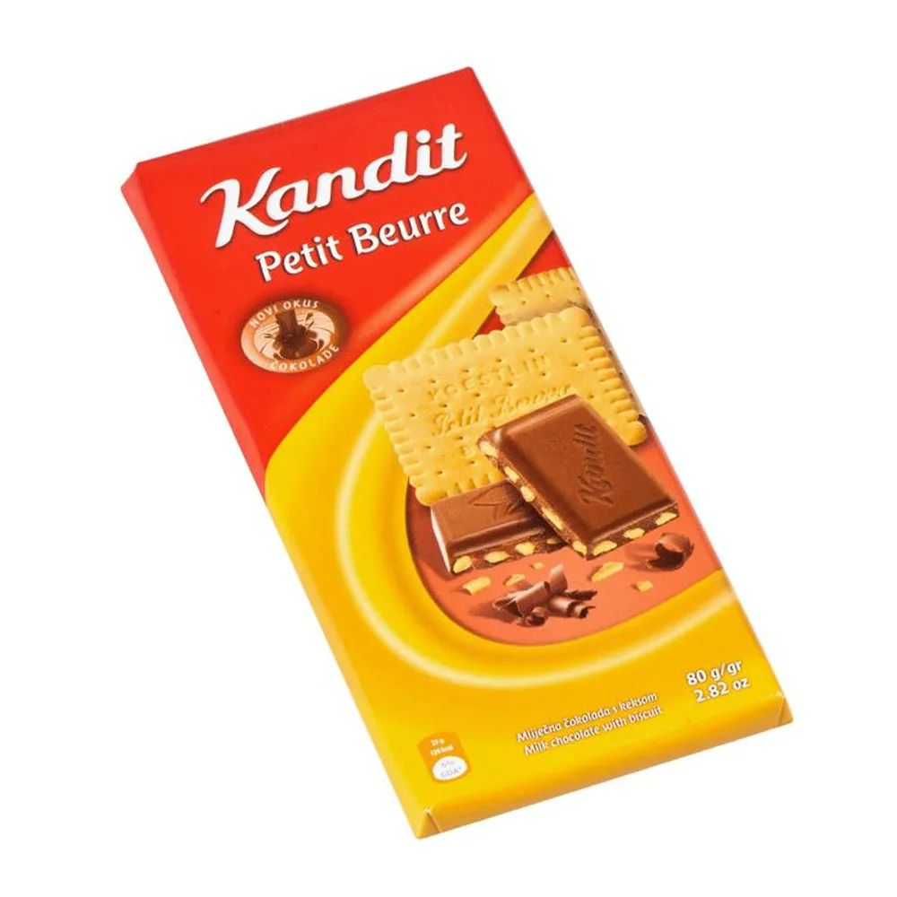 Čokolada Petit beurre 80g Kandit