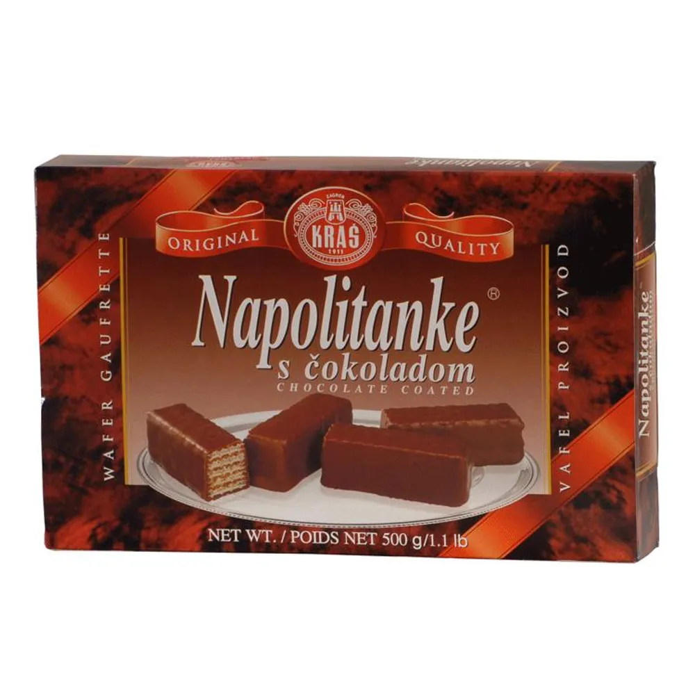 Čokoladne napolitanke 500 g - Kraš