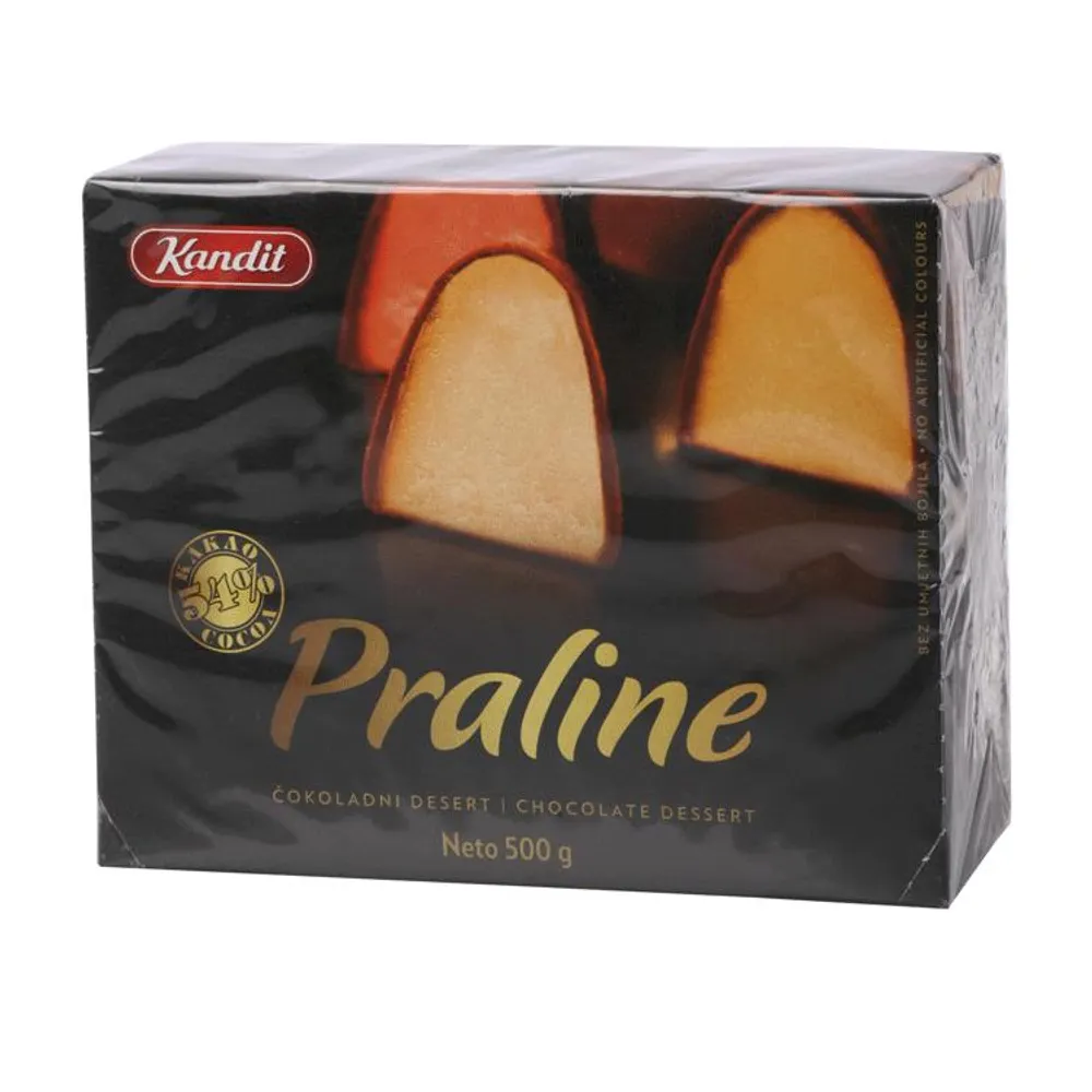 Čokoladne praline 500 g Kandit