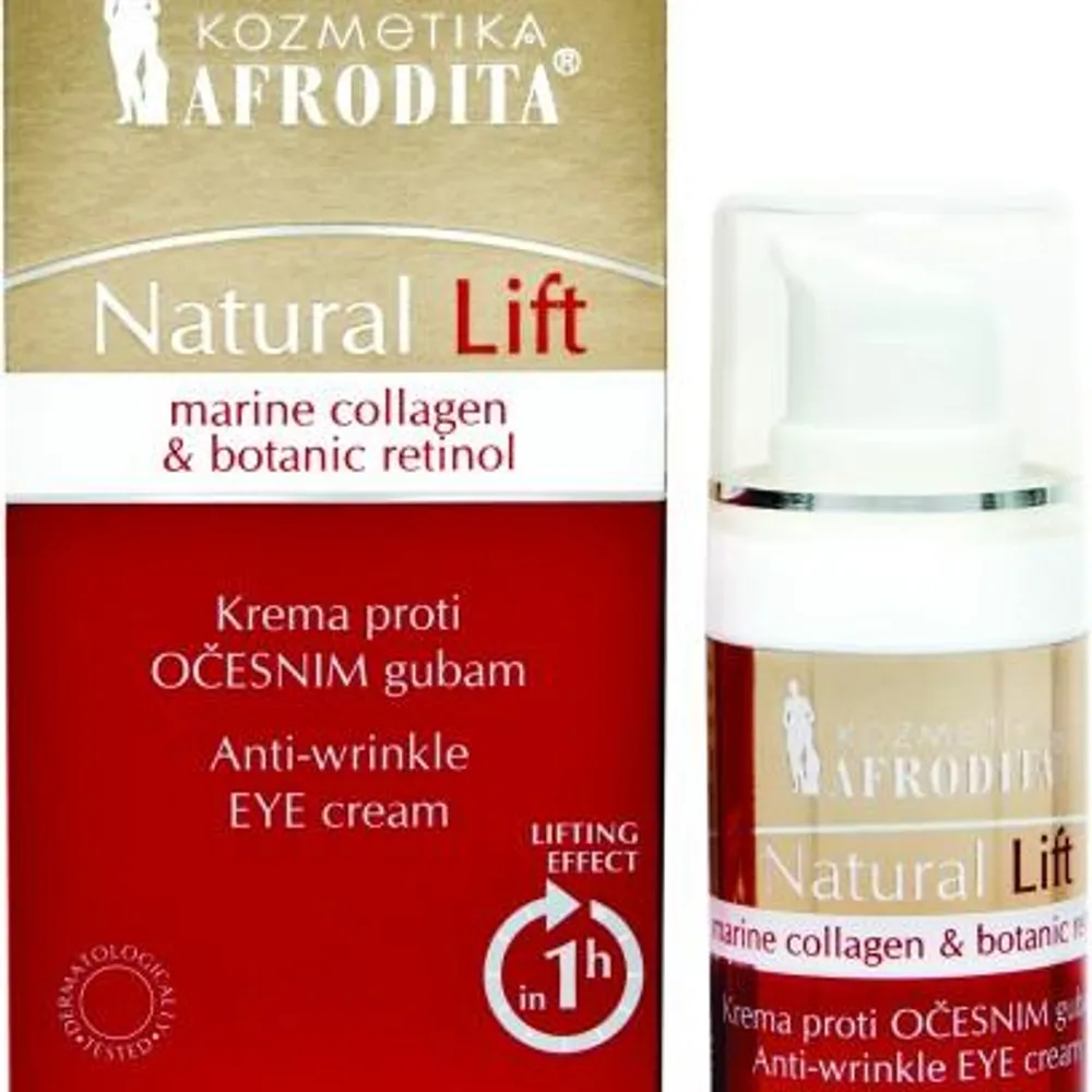 Afrodita Natural Lift Krema protiv bora oko očiju