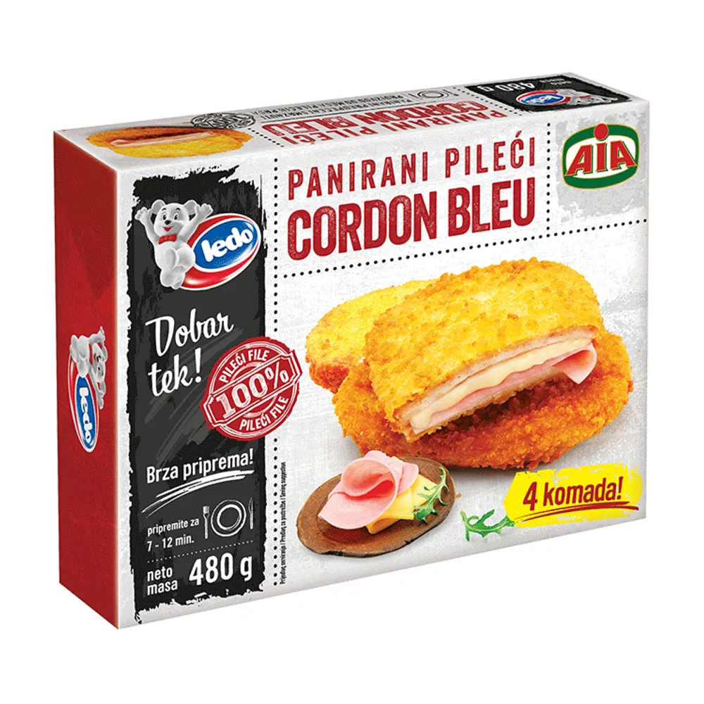 Panirani pileći cordon blue 480g Ledo