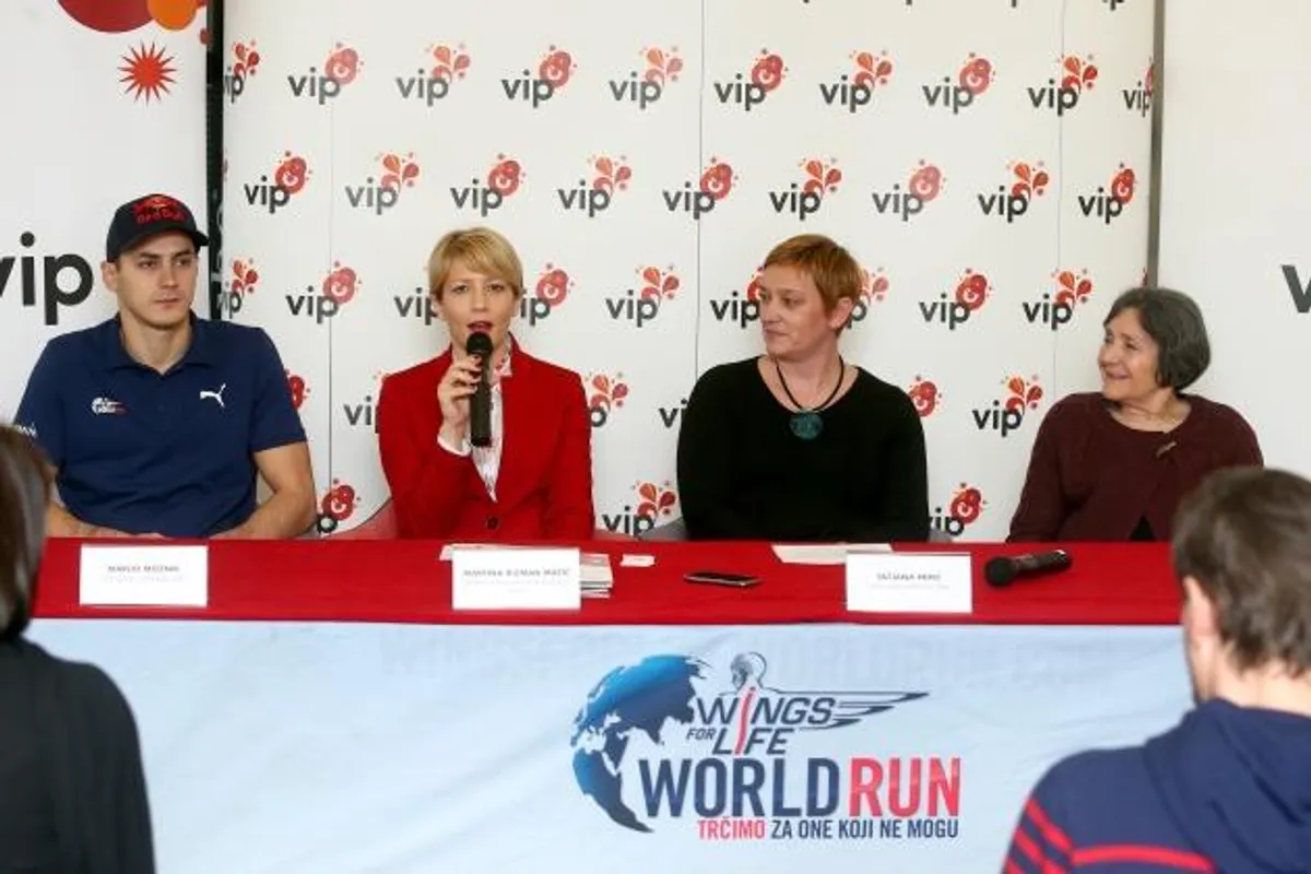 Podrška Vipneta hrvatskom izdanju utrke Wings for Life World Run
