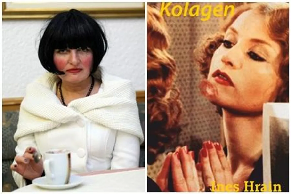 Novi provokativni roman Ines Hrain: "Kolagen"