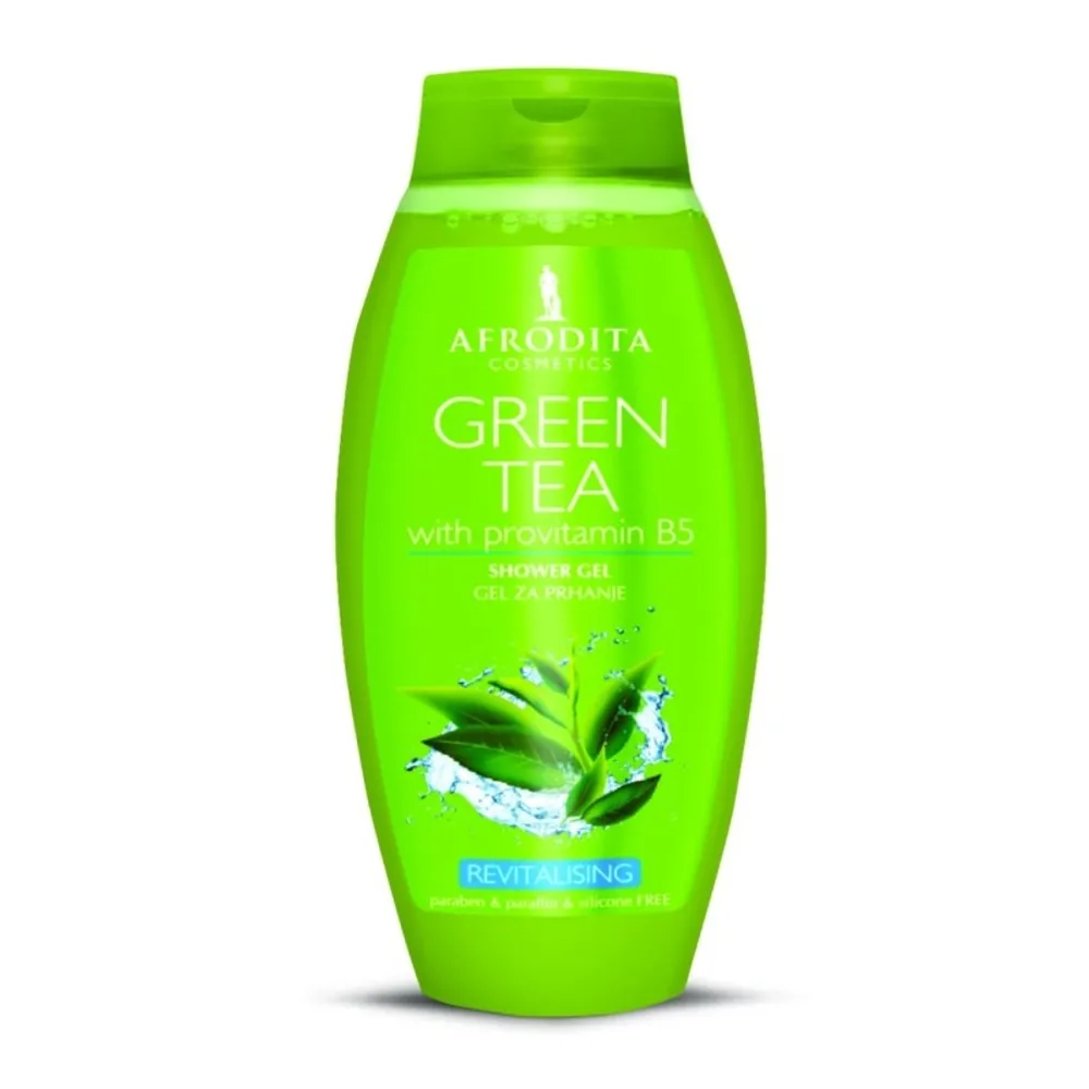 Afrodita Green Tea sa provitaminom B5 gel za tuširanje