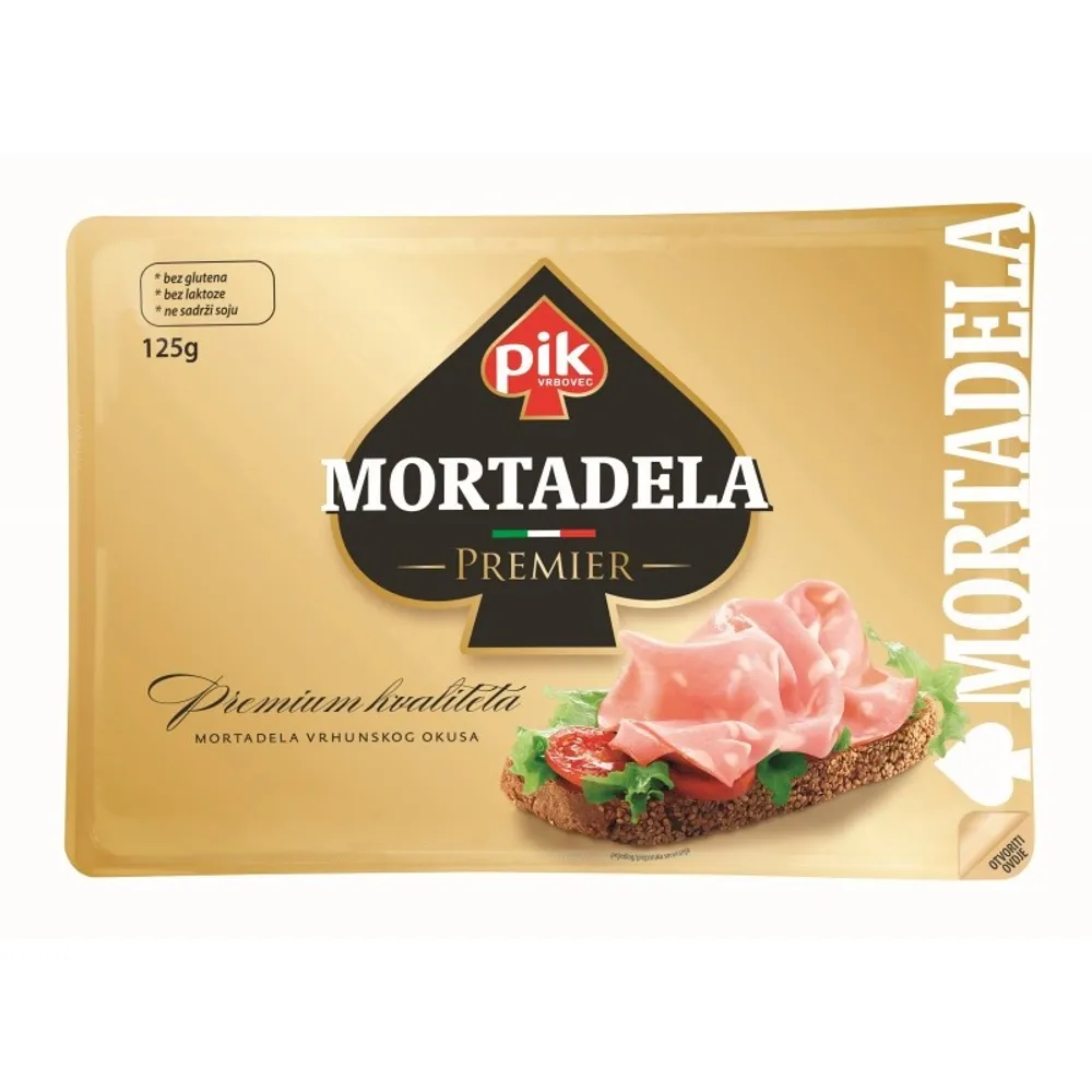 Pik Mortadela Premier slice narezak