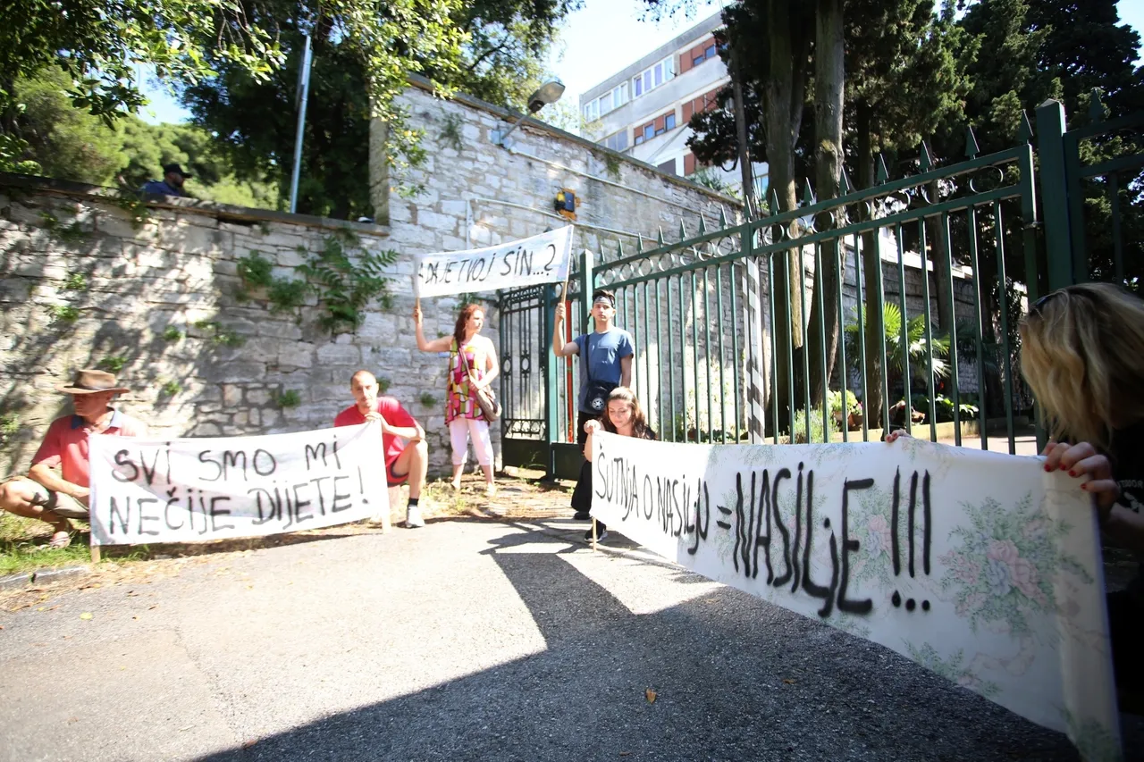 Pula: Prosvjed  zbog zlostavljanja u Domu za odgoj djece i mladeži