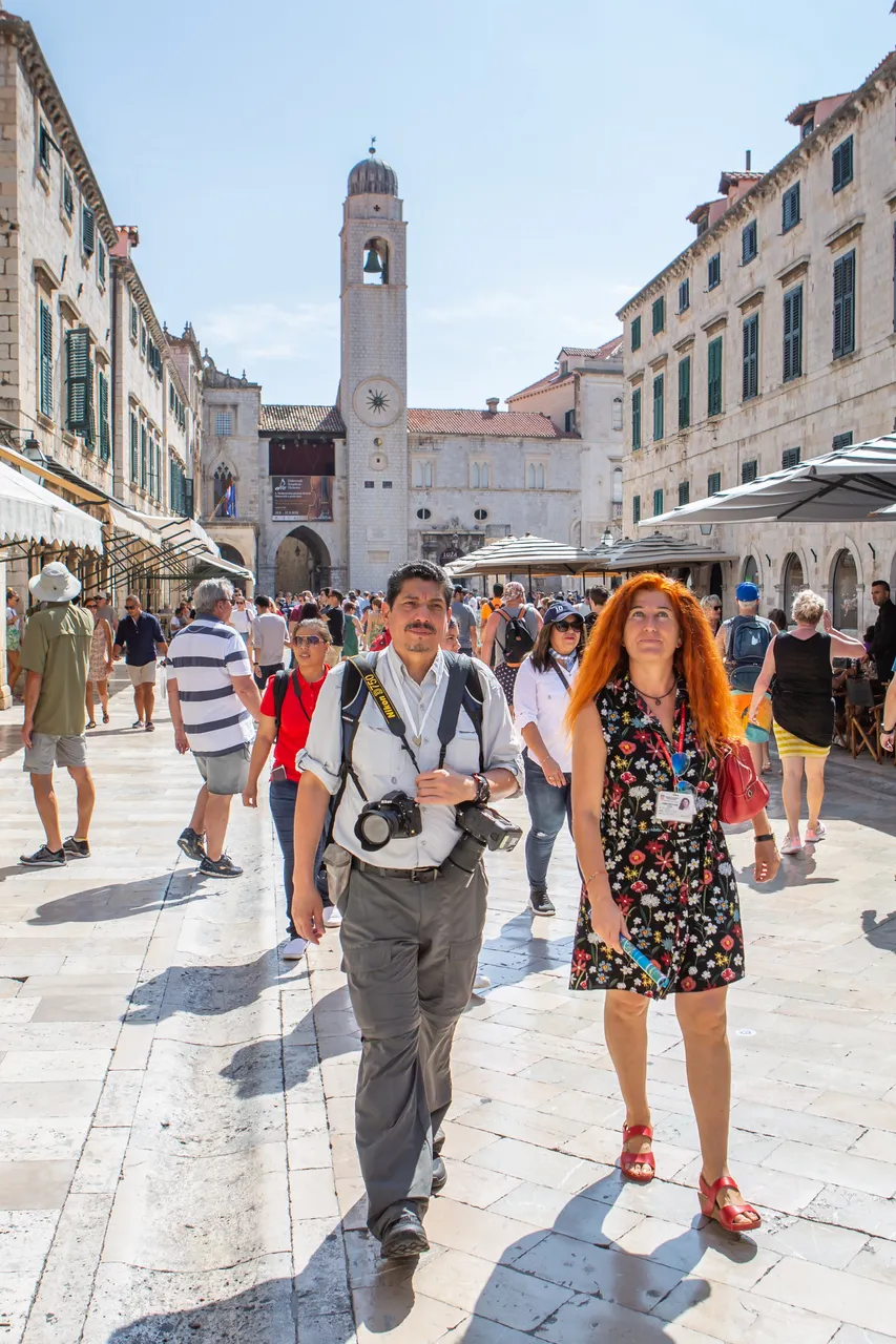Dubrovnik: Fotoreporter AFP-a Yuri Cortez s obitelji razgledao gradske znamenitosti